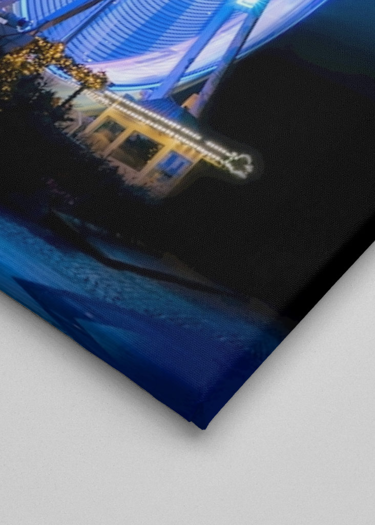 Obří ruské kolo Kolín nad Rýnem 