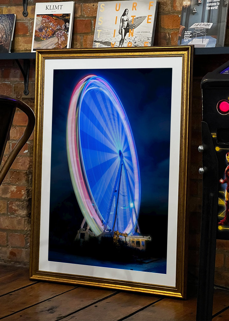 Obří ruské kolo Kolín nad Rýnem 