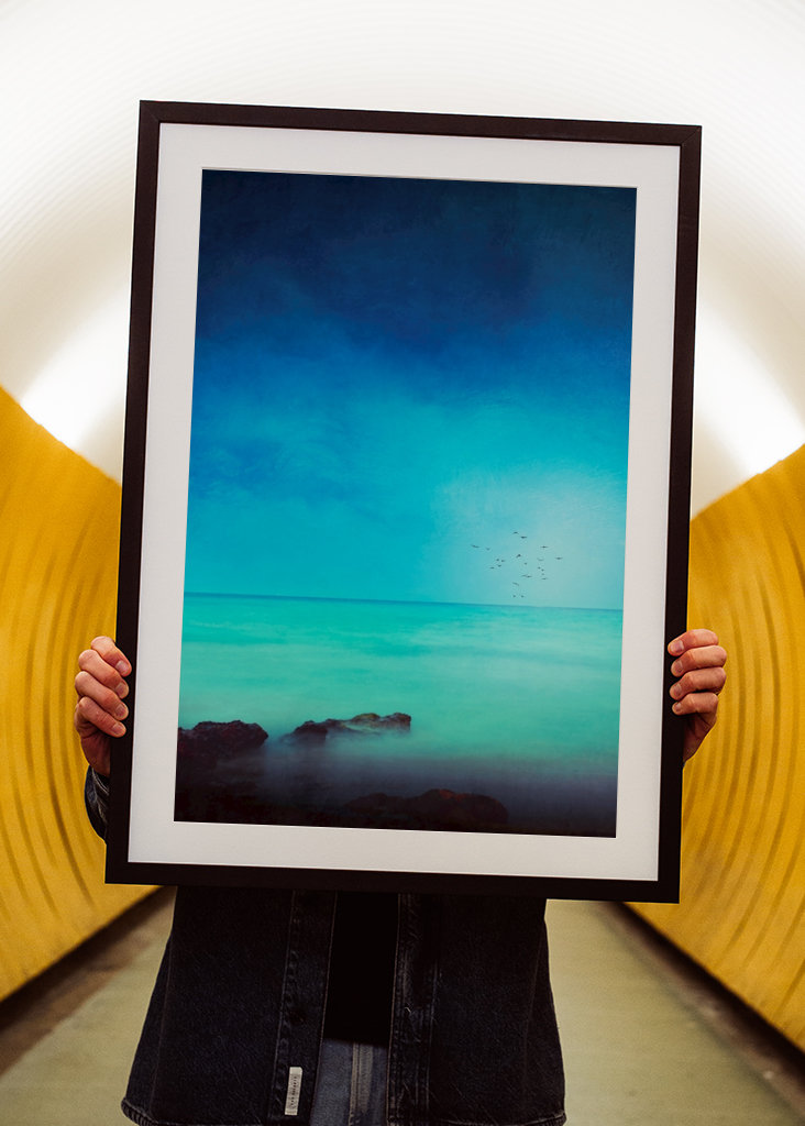 Méditerranée en bleu