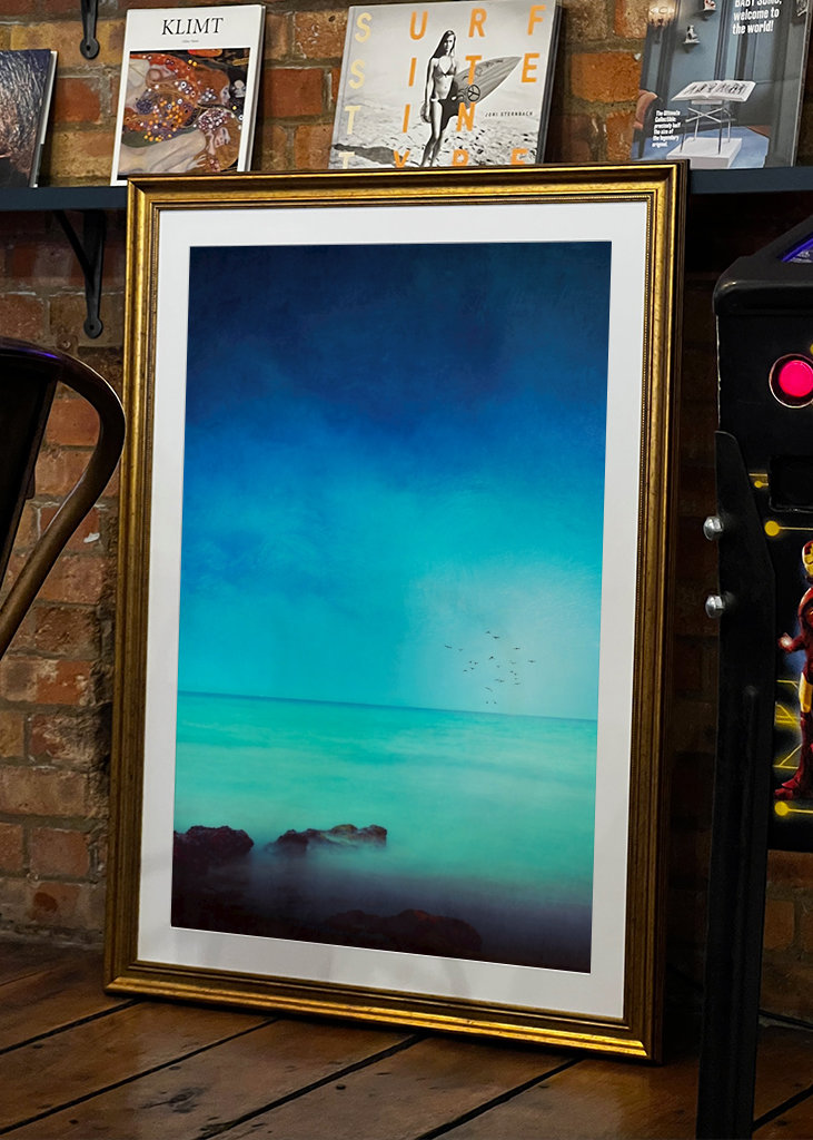 Méditerranée en bleu