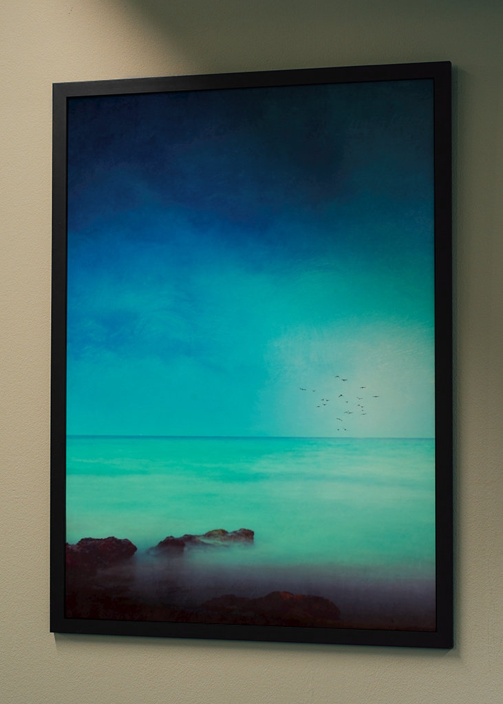 Méditerranée en bleu