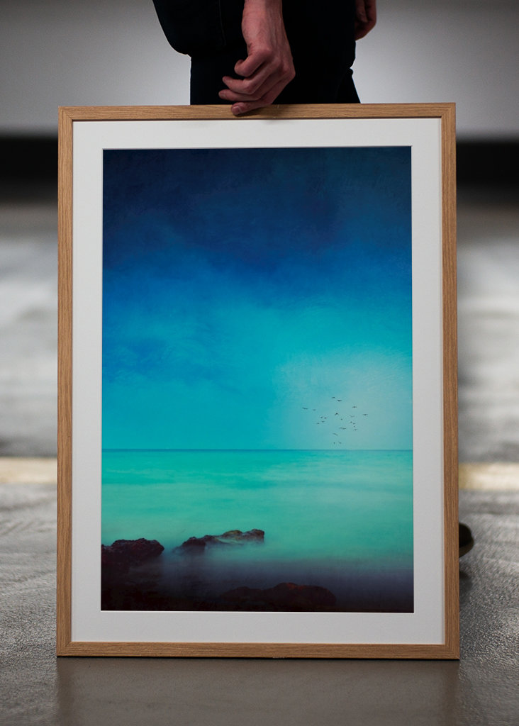 Méditerranée en bleu