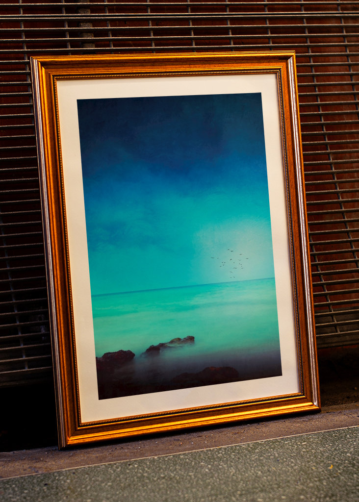 Méditerranée en bleu