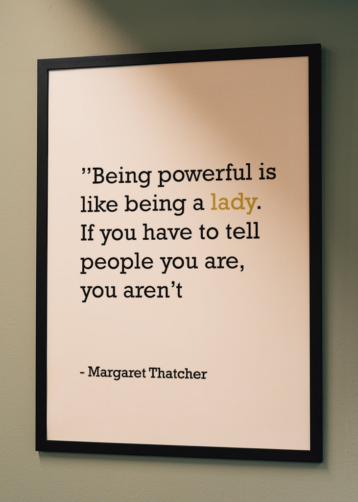 Margaret Thatcher Quote