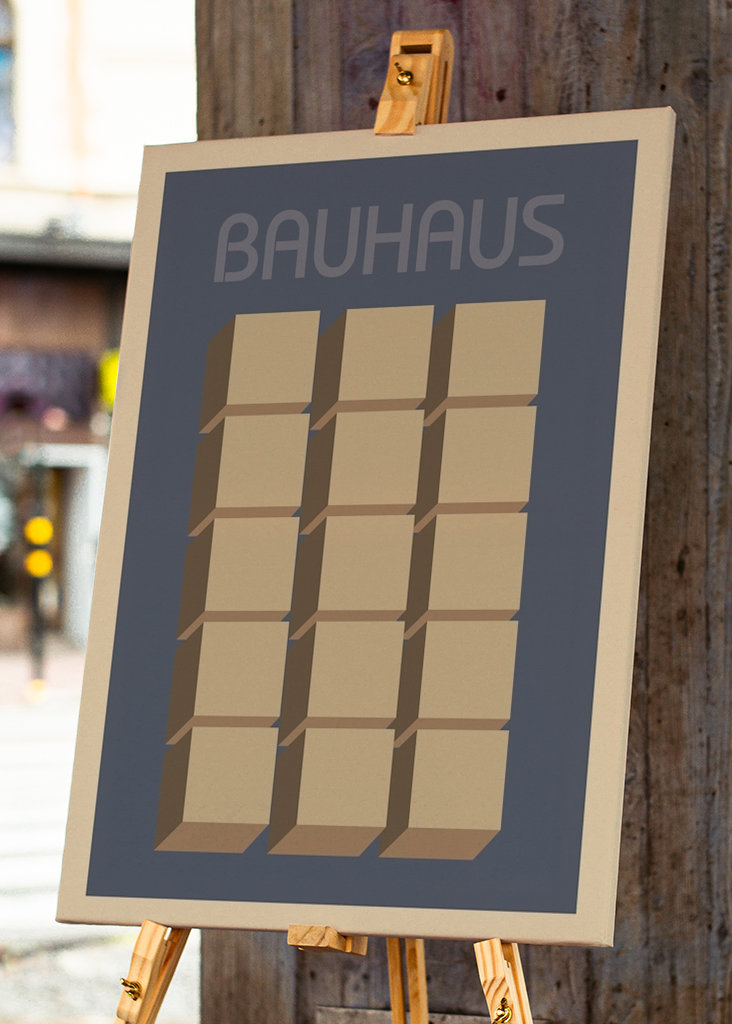 Poster della Torre Bauhaus