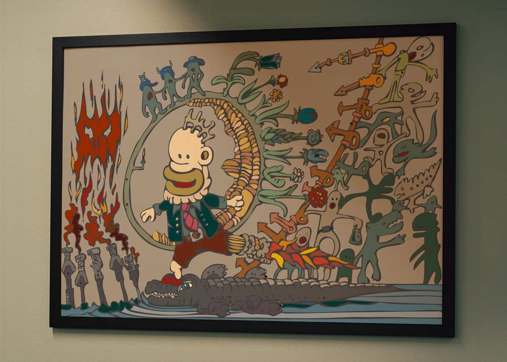 Podzemí - Krokodýlí jízda