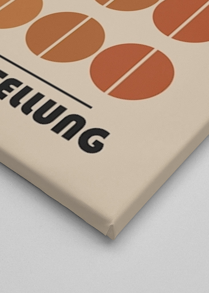 Locandina della mostra Bauhaus