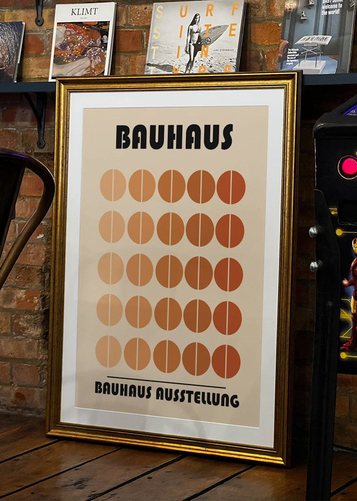 Locandina della mostra Bauhaus