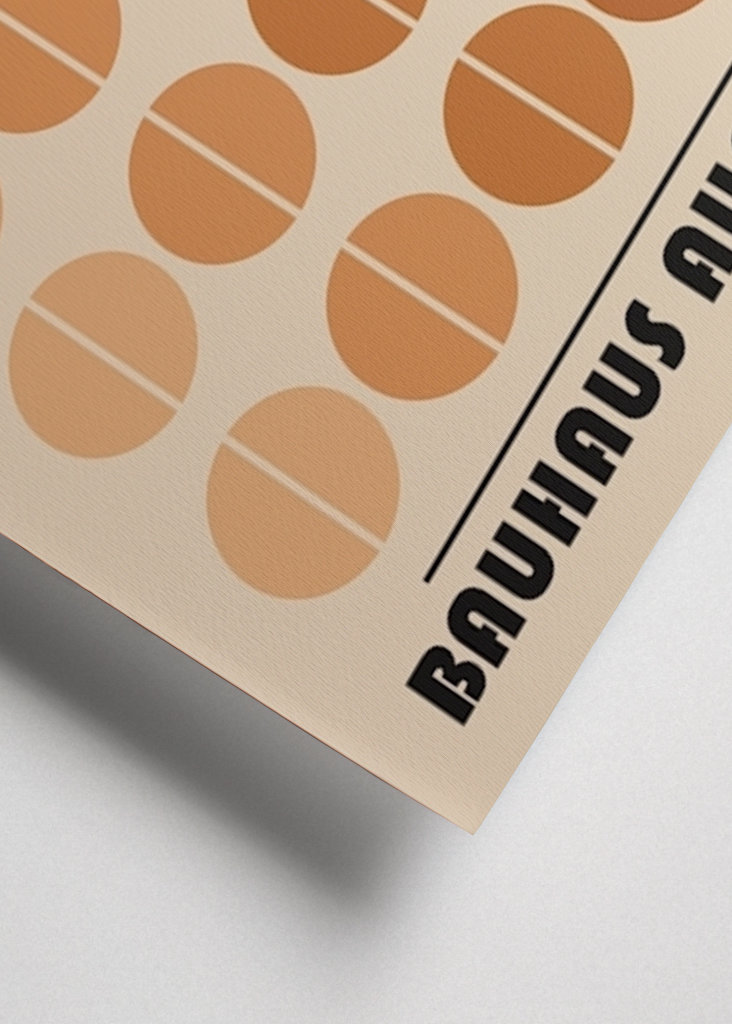 Locandina della mostra Bauhaus