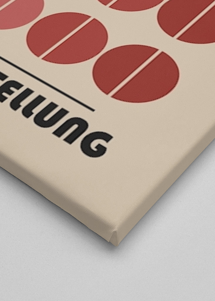 Locandina della mostra Bauhaus