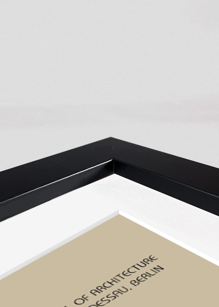 Bauhaus Orange Poster