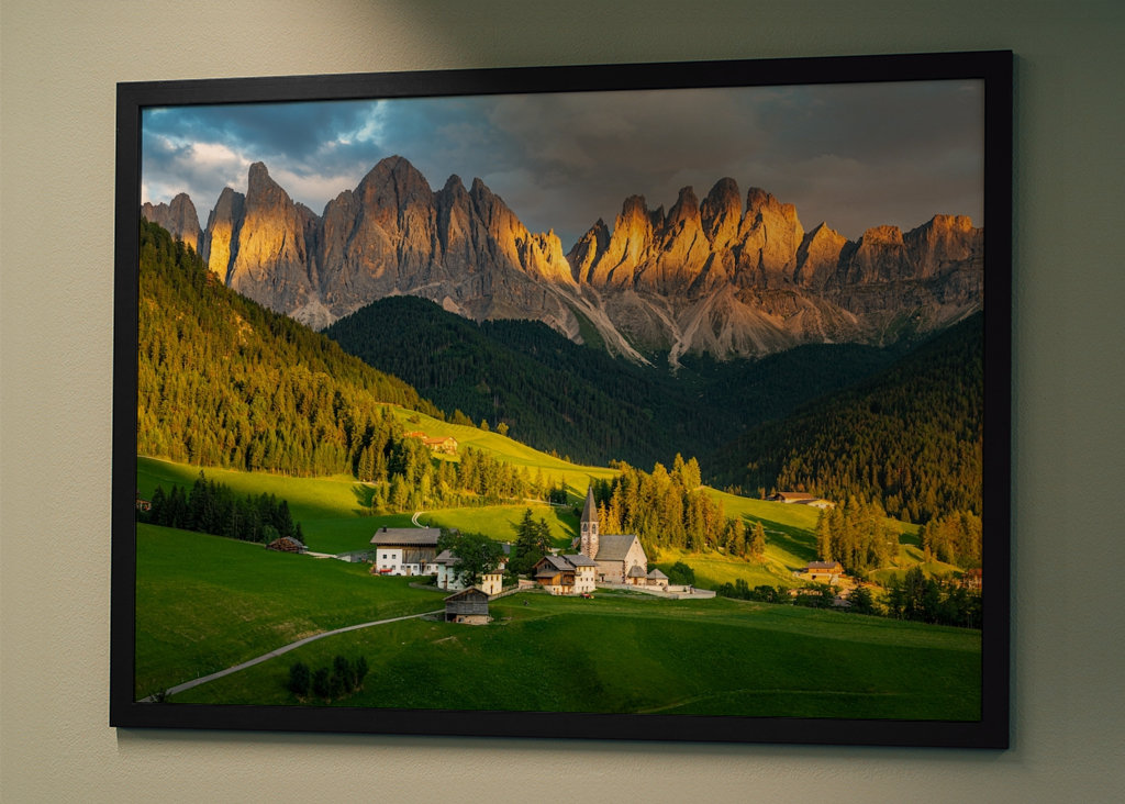 Sonnenuntergang in den Dolomit