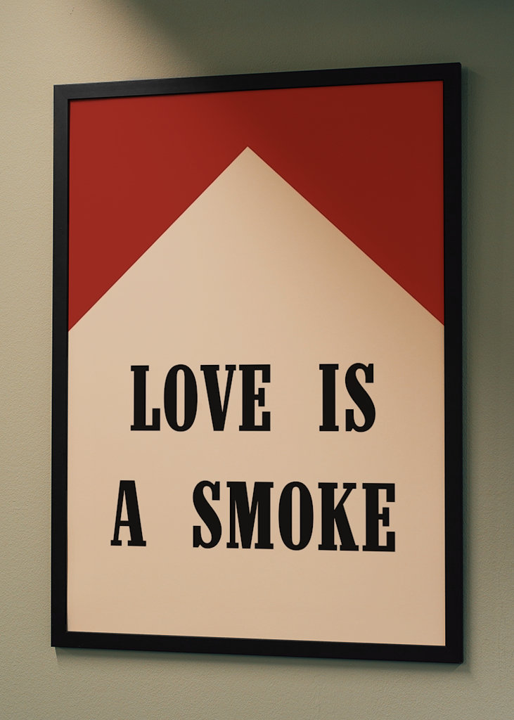 L'amore è un fumo Poster