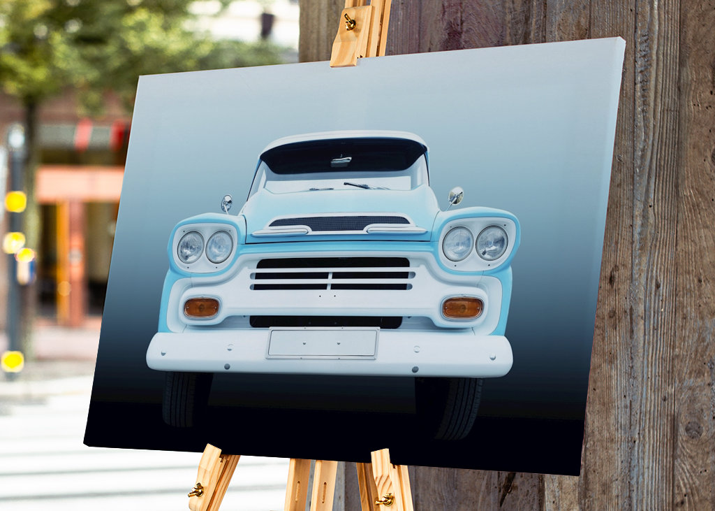 US pickup truck Apache 1959