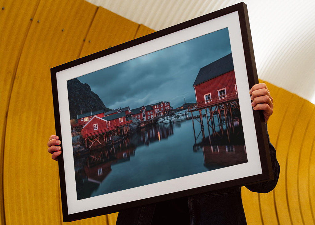 A i Lofoten in Norvegia