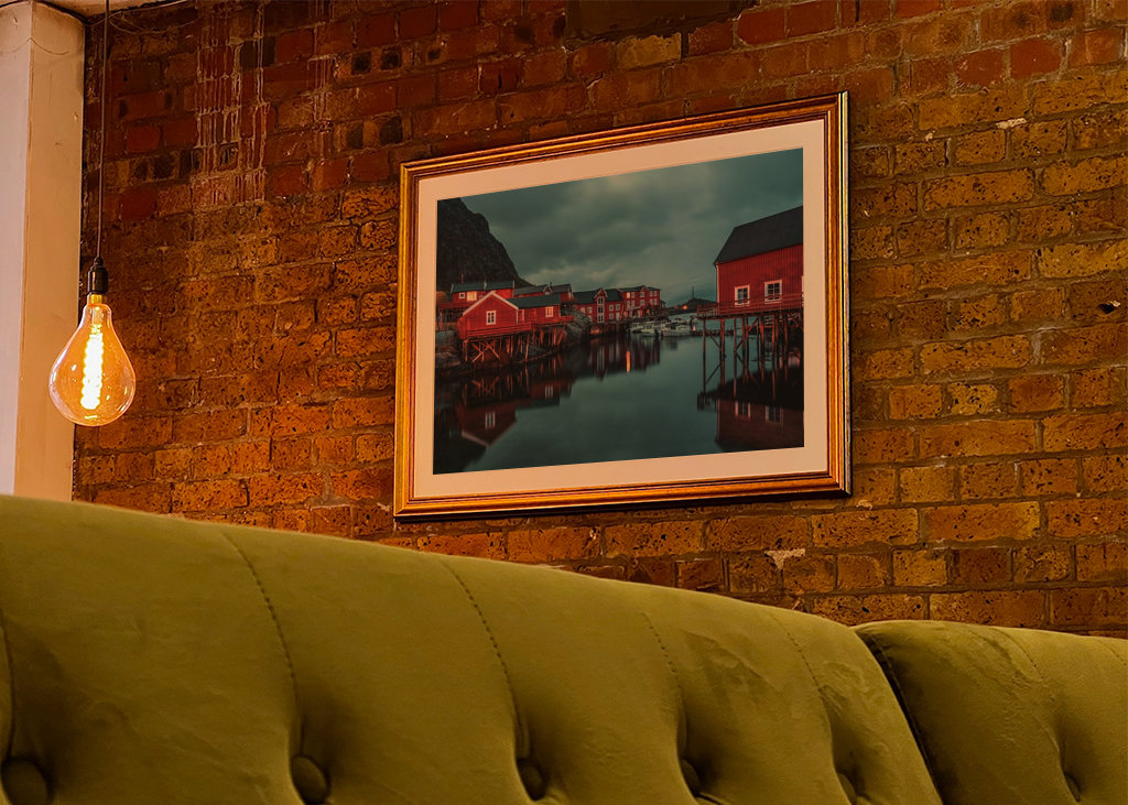 A i Lofoten in Norvegia