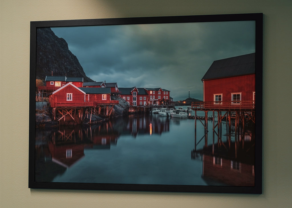 A i Lofoten in Norvegia