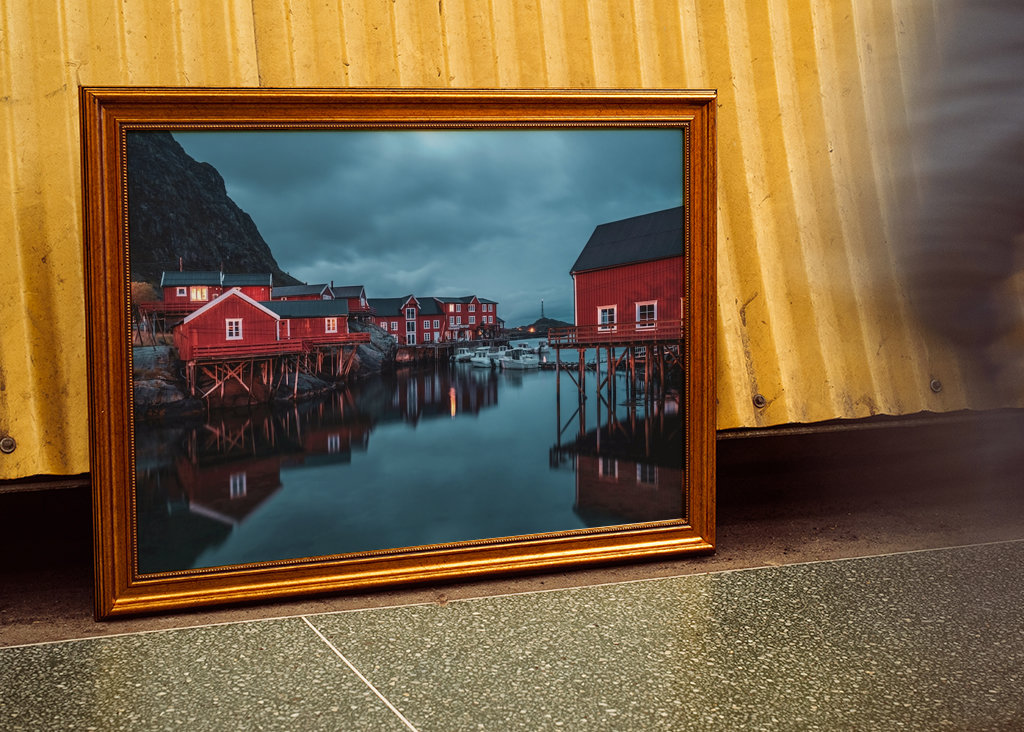 A i Lofoten in Norvegia